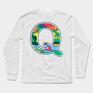 Alphabet Q Long Sleeve T-Shirt